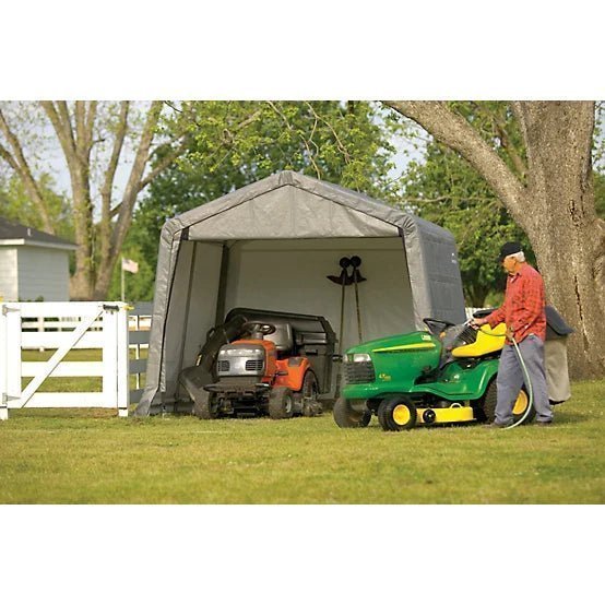 ShelterLogic 10 ft. x 10 ft. x 8 ft. Shed in a Box - Image 2