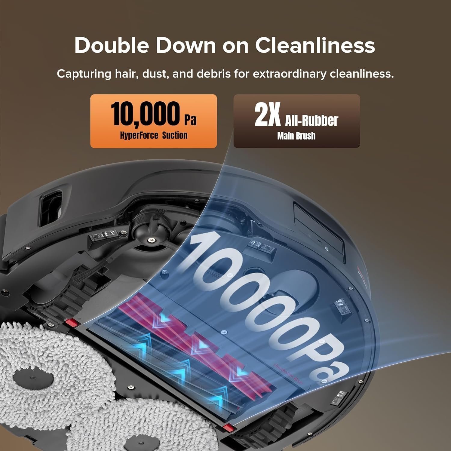 Roborock Qrevo Edge S5A Robot Vacuum & Mop, 18,500Pa, Zero-Tangle - Image 13