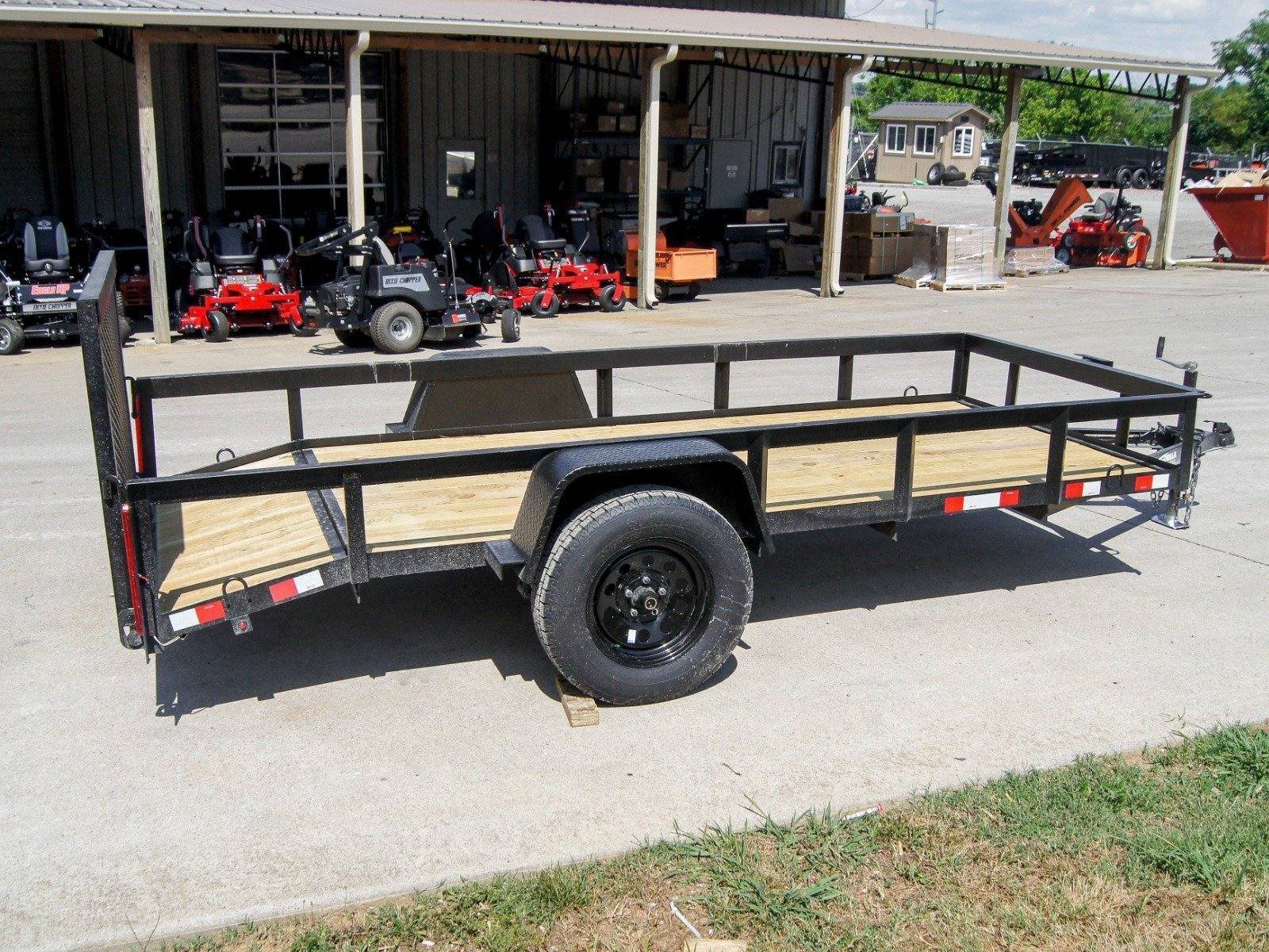 5×12 Powder Coated Dovetail Utility Trailer 3500lb Axle - Image 6